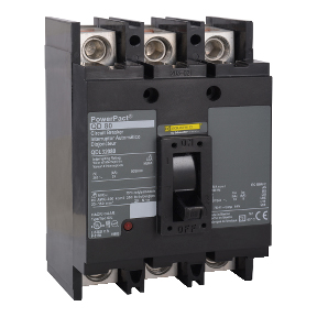 Schneider Electric Molded Case Circuit Breaker; 3-Pole; 80A; 240VAC; 25kA @ 240VAC; Lugs - Both Ends; UL 489
